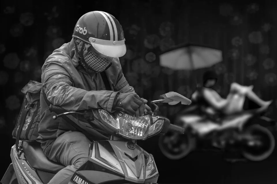 Xe đang có chuyến