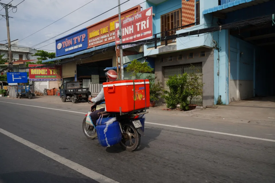 Toàn cảnh đội xe
