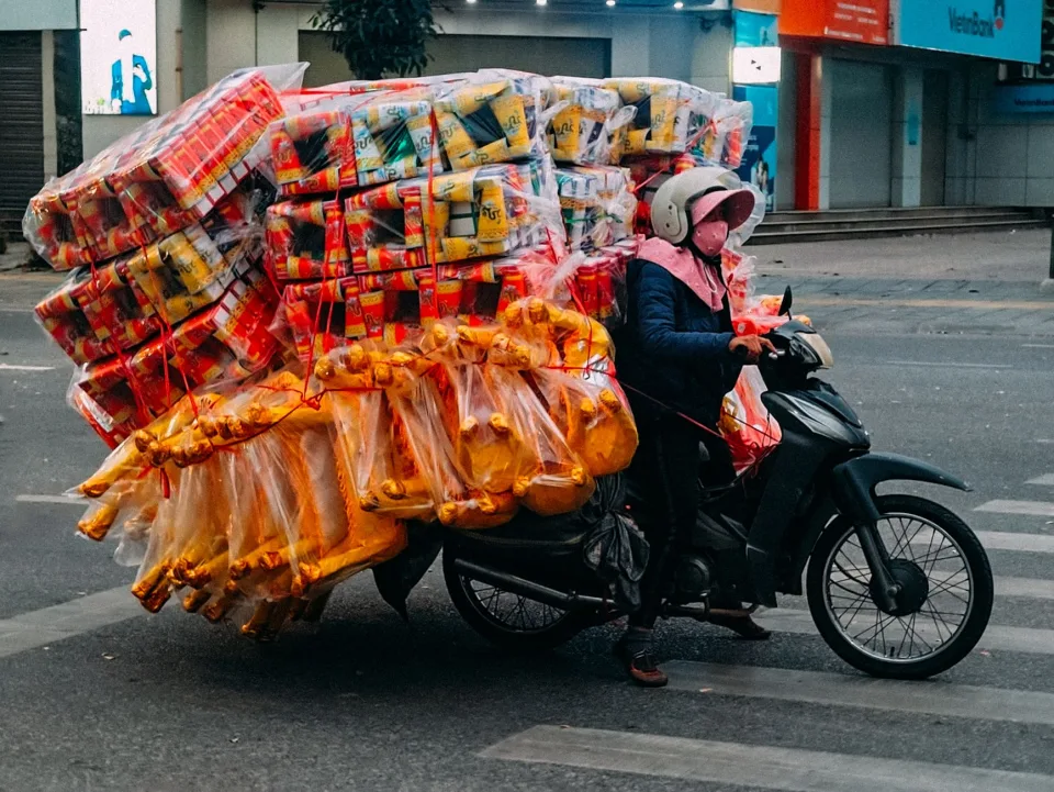 Xe đón khách tại điểm hẹn